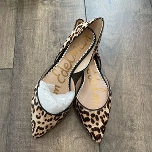 Sam Edelman Rodney Leopard Flats Size 6